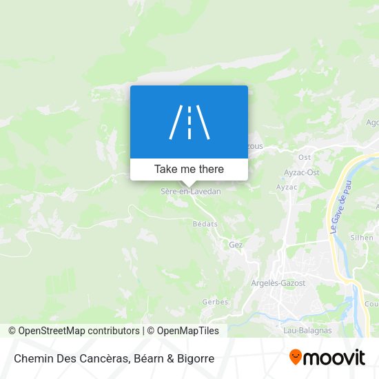 Chemin Des Cancèras map