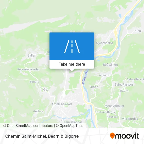 Chemin Saint-Michel map
