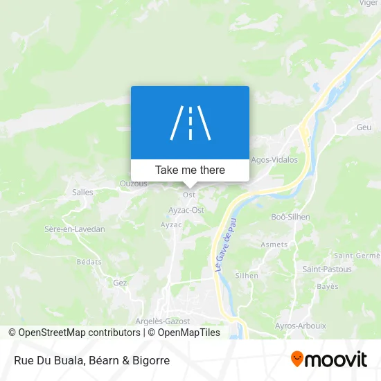 Rue Du Buala map