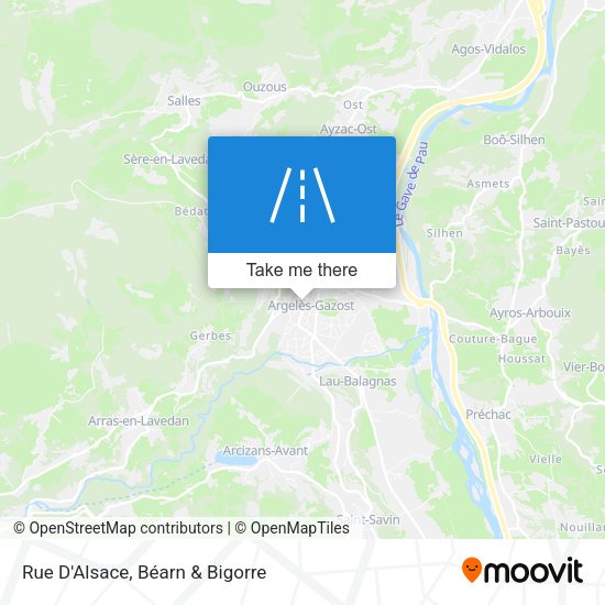 Rue D'Alsace map