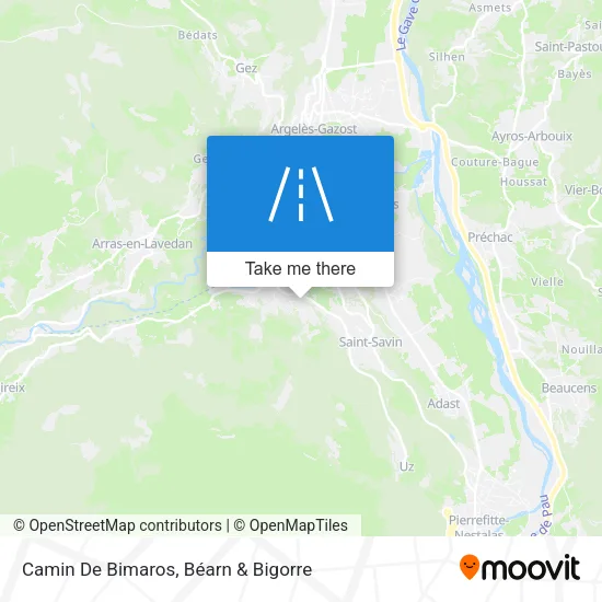Camin De Bimaros map