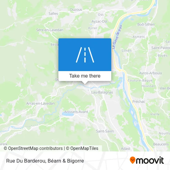 Rue Du Barderou map