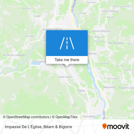Impasse De L'Église map