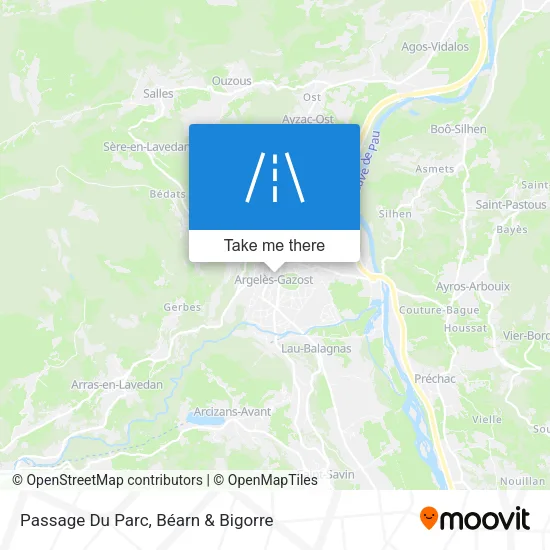 Passage Du Parc map