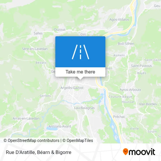 Rue D'Aratille map