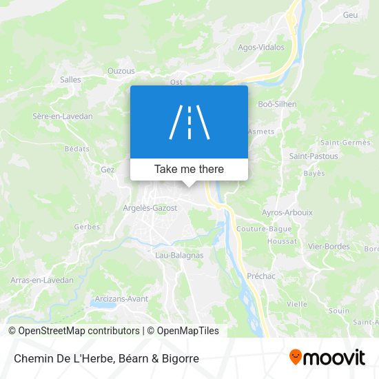 Chemin De L'Herbe map