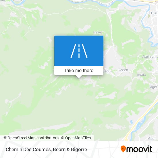 Chemin Des Coumes map