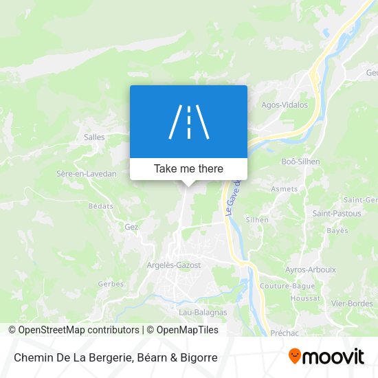 Chemin De La Bergerie map