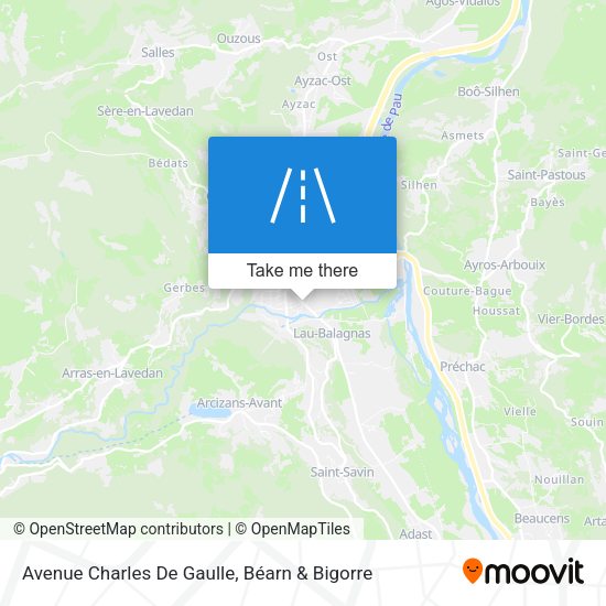 Avenue Charles De Gaulle map