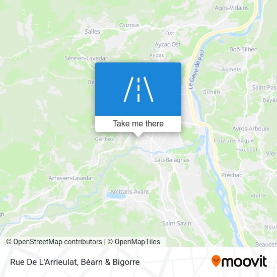 Rue De L'Arrieulat map