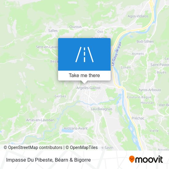 Impasse Du Pibeste map