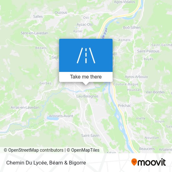 Chemin Du Lycée map