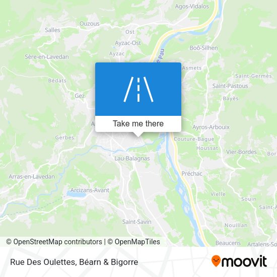 Rue Des Oulettes map