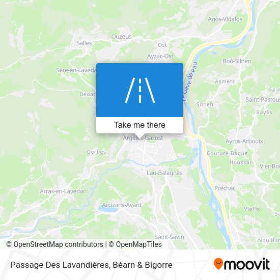 Passage Des Lavandières map