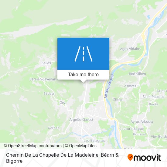 Chemin De La Chapelle De La Madeleine map