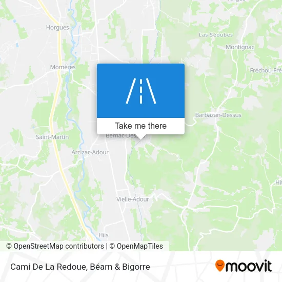 Cami De La Redoue map