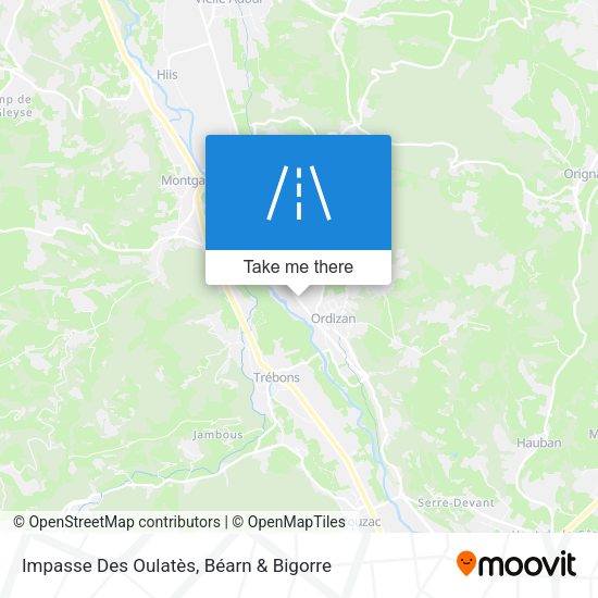 Impasse Des Oulatès map