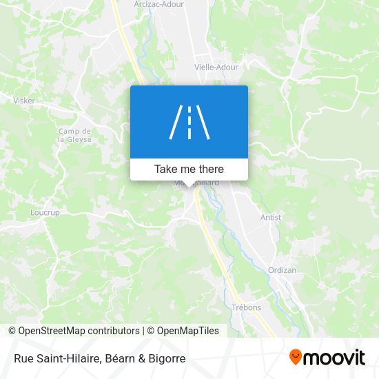Rue Saint-Hilaire map