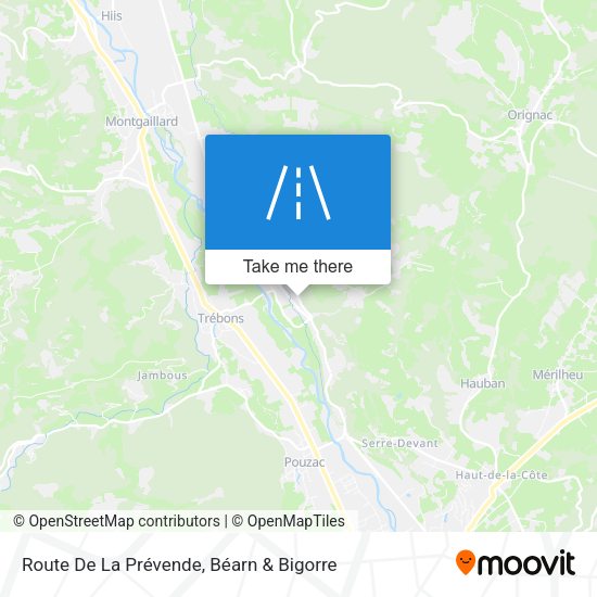 Route De La Prévende map