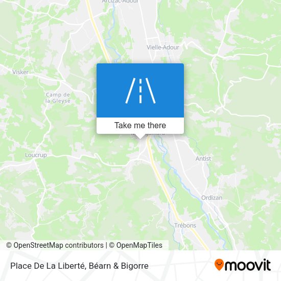 Place De La Liberté map