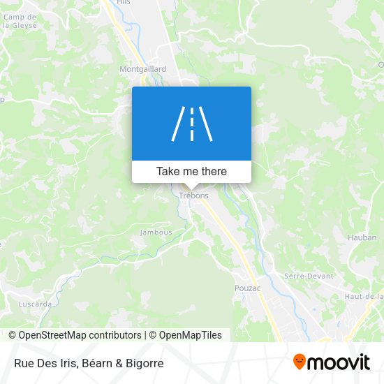 Rue Des Iris map
