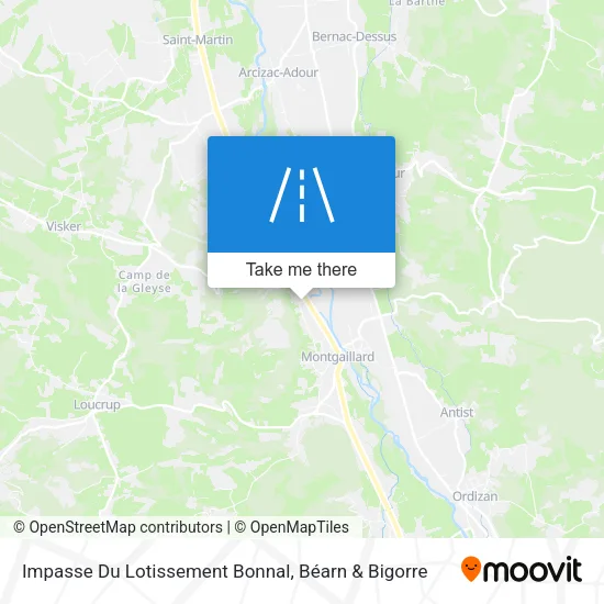 Impasse Du Lotissement Bonnal map