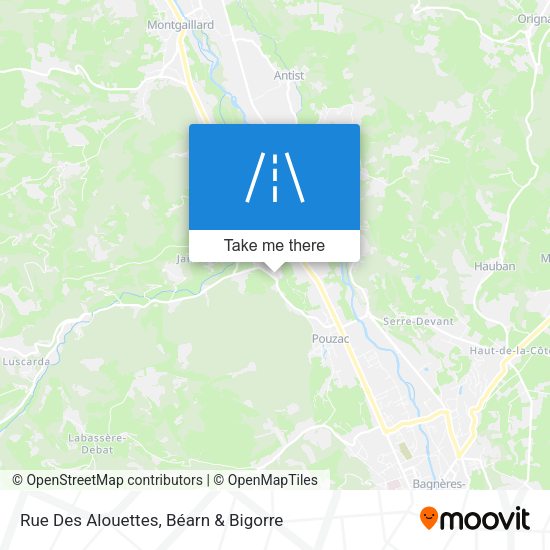 Rue Des Alouettes map
