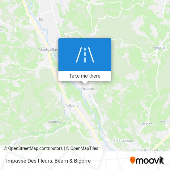 Impasse Des Fleurs map