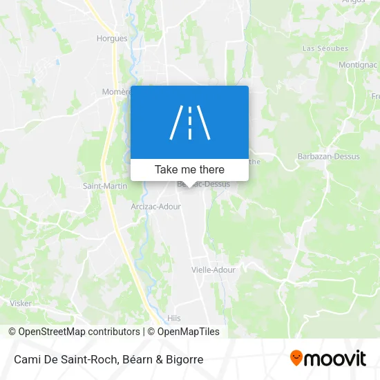 Cami De Saint-Roch map