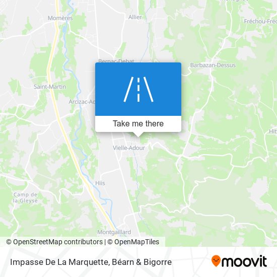 Impasse De La Marquette map