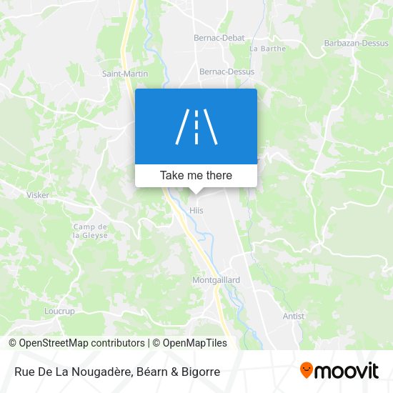 Rue De La Nougadère map