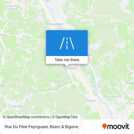 Rue Du Père Peyriguere map