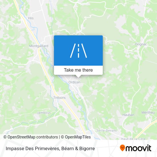 Impasse Des Primevères map