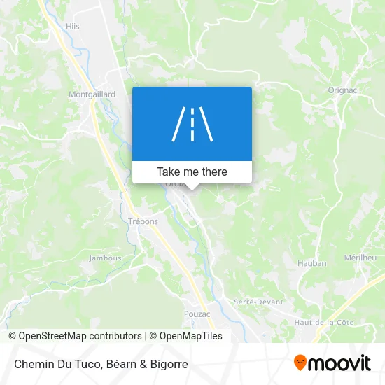 Chemin Du Tuco map