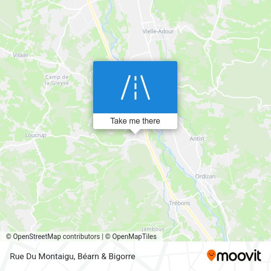 Rue Du Montaigu map