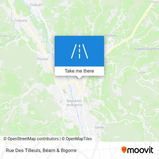 Rue Des Tilleuls map