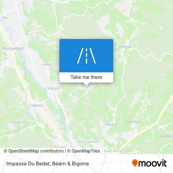 Impasse Du Bedat map