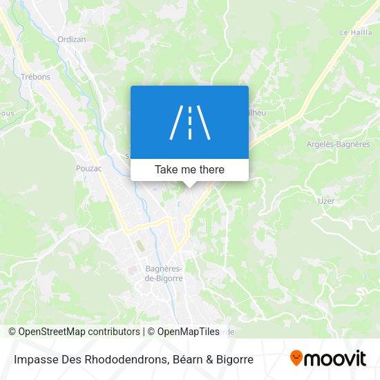 Impasse Des Rhododendrons map