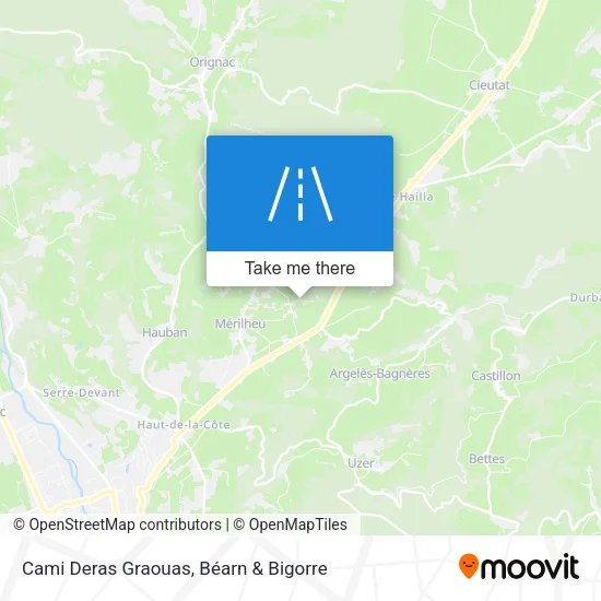 Cami Deras Graouas map