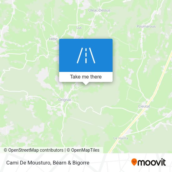 Cami De Mousturo map