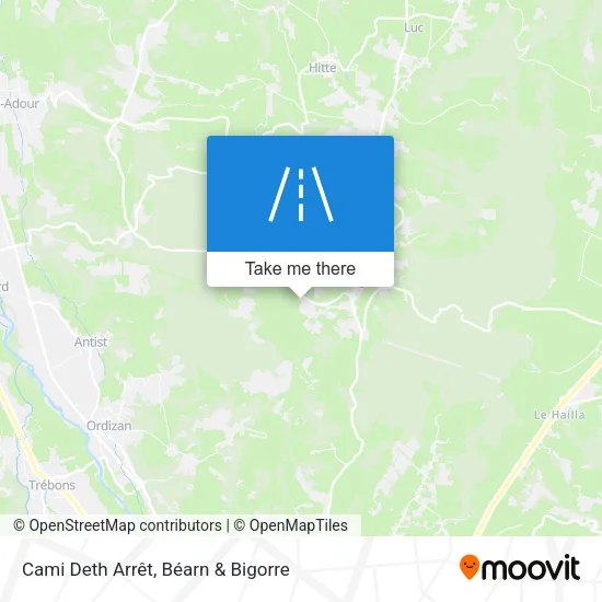 Cami Deth Arrêt map