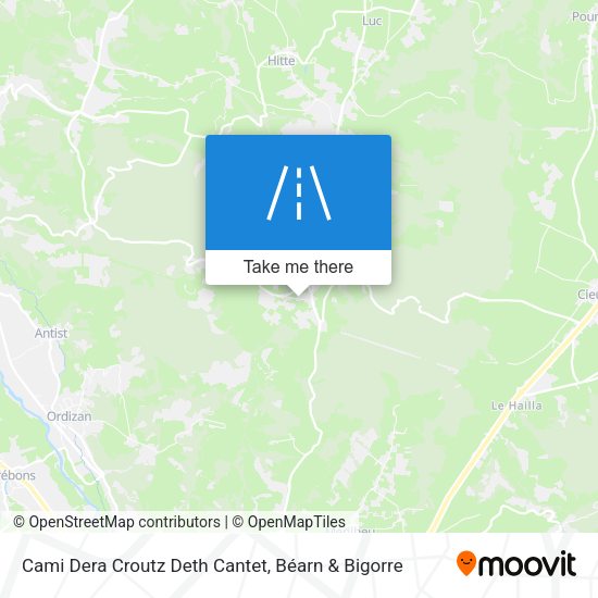 Cami Dera Croutz Deth Cantet map
