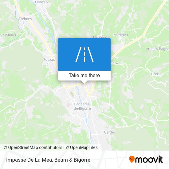 Impasse De La Mea map