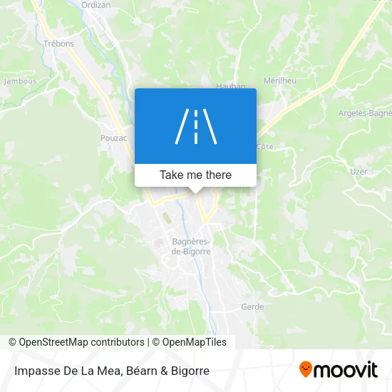 Impasse De La Mea map