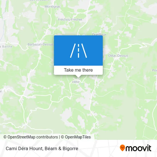 Cami Déra Hount map