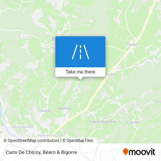 Cami De Chicoy map