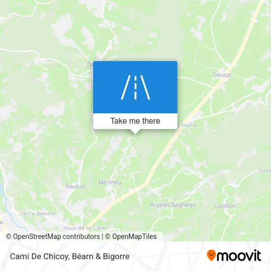 Cami De Chicoy map