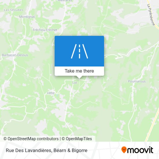 Rue Des Lavandières map