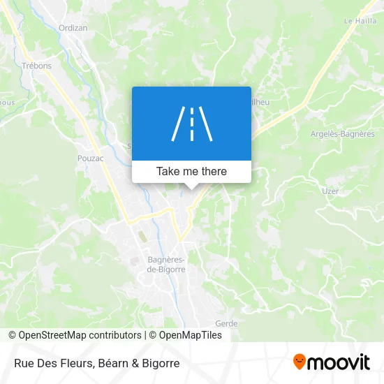 Rue Des Fleurs map