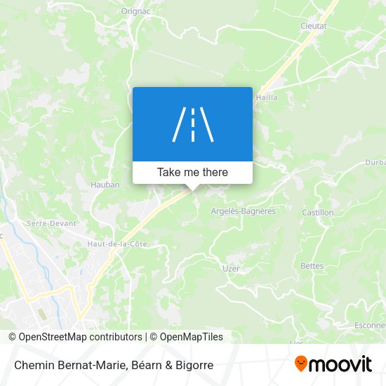 Chemin Bernat-Marie map